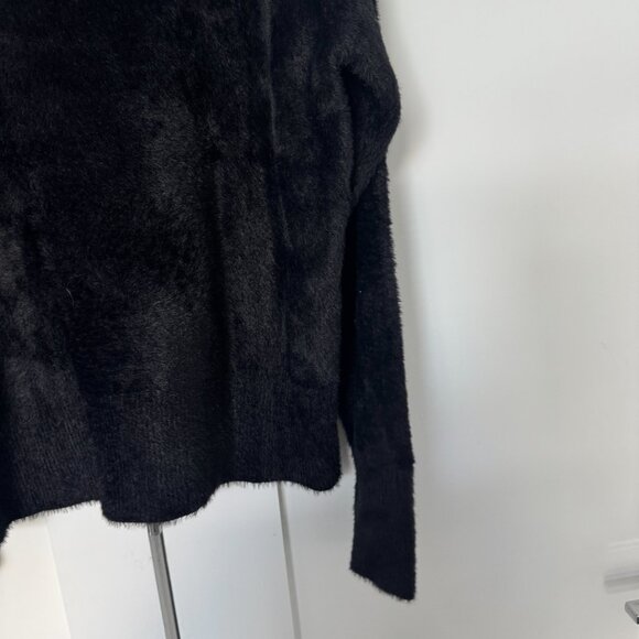 SOLD Love Bonito Oversized Round Neck Fuzzy Knit Sweater - Picture 4 of 5